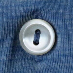 Peter Millar Summer Comfort Blue Striped Stretch Performance Polo (L) ⛳️